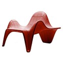 F3 Vondom Fauteuil Rood