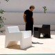 Jut Butaca Fauteuil Vondom Wit