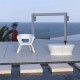 Pal Mesa Table Vondom Blanc