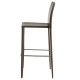 Lot de 2 Chaises de Bar Simili-Cuir Sable KosyForm