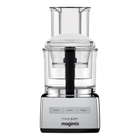 Magimix CS5200XL Premium Chrom glänzende 18715F Multifunktions-Roboter