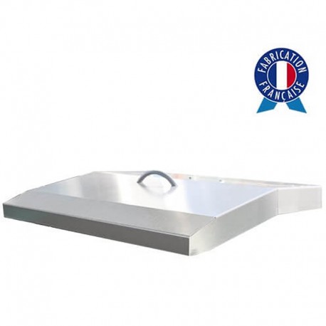 Couvercle tout Inox pour Grande Plancha Electrique Electica PL4 ou PL6