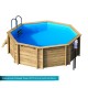 Piscine en Bois Hors-Sol Tropic 505 Octogonale BWT myPOOL