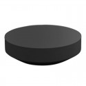 Coffee table Vondom design Vela round anthracite