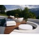 Table Basse Vondom Design Vela Ronde Blanc