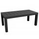 Jut Mesa 180 Table Rectangulaire Vondom Anthracite