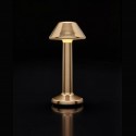 Luminaire de Table Imagilights Led Sans Fil Collection Moments Bronze Cône