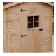 Garden Shelter Solid Wood Habrita 3.08 sqm with floor and 20mm