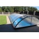 Abri de Piscine en Aluminium anthracite et Polycarbonate 380 x 854 x 132