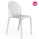 Lot de 4 chaises Vondom Brooklyn blanc