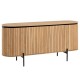 Buffet ovale 170x80 bois naturel KosyForm