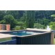 Pool Stainless steel CosyPool 350x600 H150 rectangle