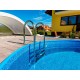 Piscine Ovale Azuro Ibiza 350x700 H150