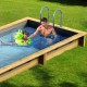 Urban Pool Procopi Holz 600 x 250 x H 133 Automatische Abdeckung