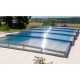 Abri de Piscine Ultraplat Abrisol télescopique Tapia prêt à poser pour piscine 600 x 300