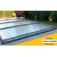 Abri de Piscine Ultraplat Abrisol télescopique Tapia prêt à poser pour piscine 600 x 300