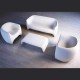 Muebles de jardín Stone Vondom blanco