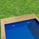 Pool pool de caixa de madeira pool 620x250xH133 BWT myPool