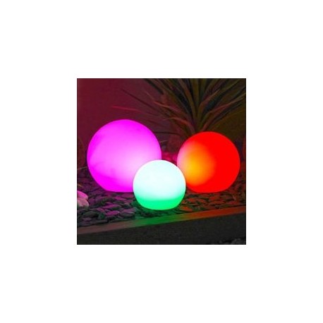 Set mit 3 Ubbink 20 LED Floating Ball Light Lampen