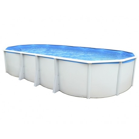 Piscina fuori terra TOI Ibiza Oval 915x457x132 con kit completo Antracite