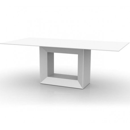 Mesa de jantar Vela 200 Vondom 300x100xH72 Branco