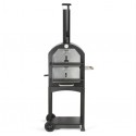 Livoo Black Metal Forno de pizza de madeira