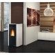 Belüfteter Pelletofen La Nordica Extraflame Ketty Evo 2.0 7kW Beige