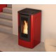 Pellet stove La Nordica Extraflame Dahiana VFS 10 kW ventilated Ivory