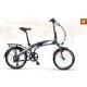 Opvouwbare elektrische fiets MTF Fold 3.4 20 inch 378Wh 36V / 10.5Ah Frame 15 '