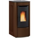 Geventileerde pelletkachel La Nordica Extraflame Sabry Prestige Line 7kW Brons