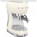 Smeg Espresso Kaffeemaschine 50er Jahre Creme Chrom