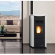 Extraflame Giusy Evo 2.0 7kW Ventilated Pellet Stove Burgundy