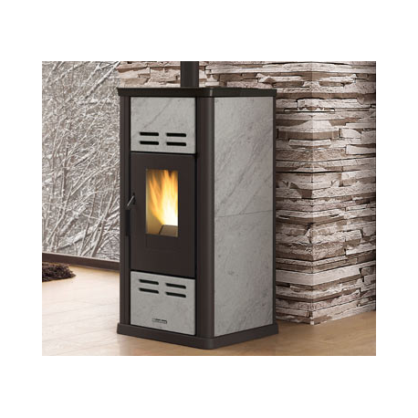 Extraflame Serafina Petra Evo Ventilated Pellet Stove 8kW Natural Stone