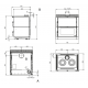 Houtkachel La Nordica Verona XXL Petra 7kW natuursteen