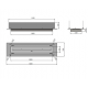 Infire 3L Insert 1200 Bio-ethanol Brander met 2 Glazen Units