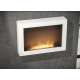 Infire Murall 800 Bio-ethanol Haard met Glas 3 kW Wit