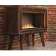 Chimenea de Bioetanol Infire Inecco con Soporte 2 kW Negro