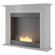 SIMPLEfire Portal 1 witte bio-ethanol haard met 1 ruit