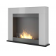 SIMPLEfire Portal1 Bio-ethanol Haard Wit met 1 Raam