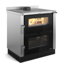 La Nordica Verona XXL Stainless Steel 7kW Wood Cooker