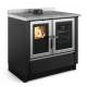 Wood burning stove La Nordica Venezia Black 8kW