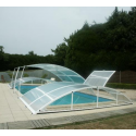 Copertura bassa per piscina Lanzarote Rimovibile 6,3x4,7m