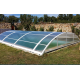 Copertura bassa per piscina Lanzarote Shelter rimovibile 6,66x4,7m