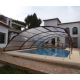 Copertura bassa per piscina Lanzarote Copertura rimovibile 12x5,7m