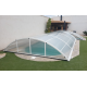 Abri de Piscine Bas Lanzarote Abrisol amovible 13x5.7m