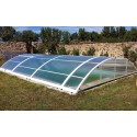 Abri de Piscine Bas Lanzarote Abrisol amovible 13x6.7m