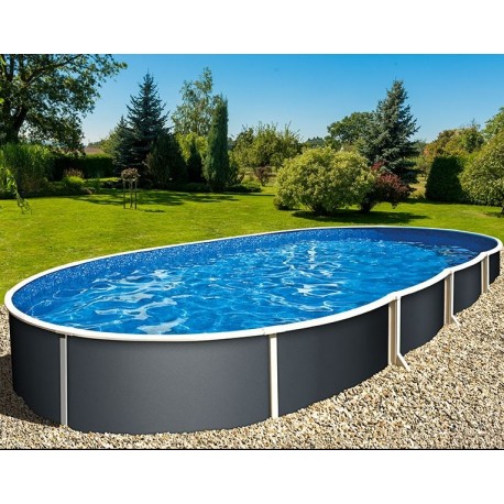 Azuro Oval Pool 5,5x3,7x1,2 Freistehender oder unterirdischer Sandfilter