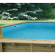 Liner bleu Piscine 430 H120cm Ubbink Océa