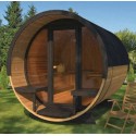 Barel Deluxe 280 Thermowood Sauna all'aperto da 2 a 6 persone VerySpas