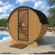 Buiten Sauna Terras 2 tot 5 personen Thermodood VerySpas